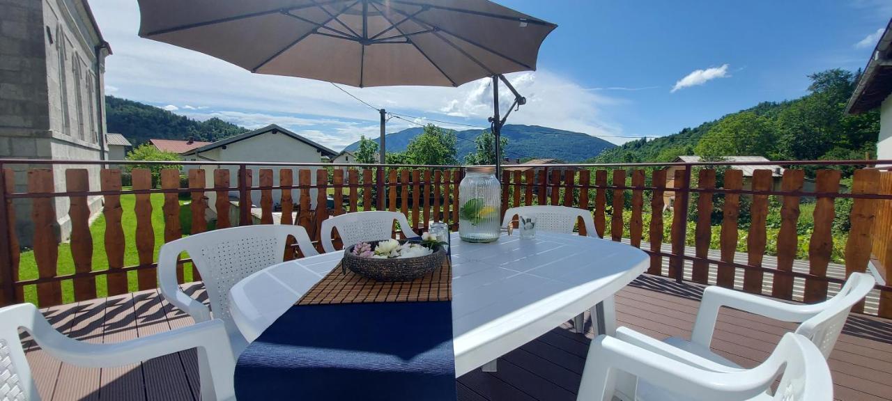 Apartma Pr' Ivani Miskorinovi Breginj Exteriör bild